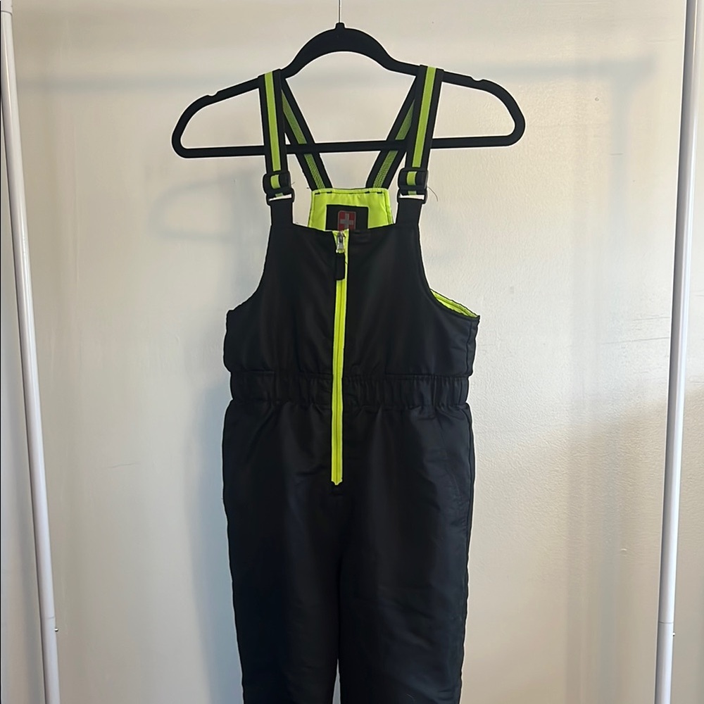 Swiss Tech Black and Green Snowpants